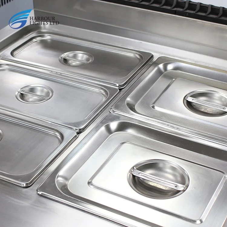 5 Pans Electric Food Warmer With Cabinet Bain Marie Free Standing Commercial Kitchen Equipment Combination Oven For Restaurants