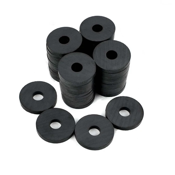 
Factory Direct Sales Fe2O3 Permanen Ring Ferrite Magnet for Industry 