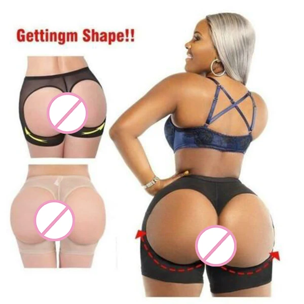 Women buttock underwear Plus Size Seamless Butt Lifter Underwear butt lifter boy short