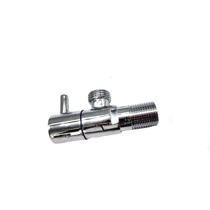 
Nanan guanshu household Sanitary ware China industrial best quality stock cheap selling brass angle stop valve 