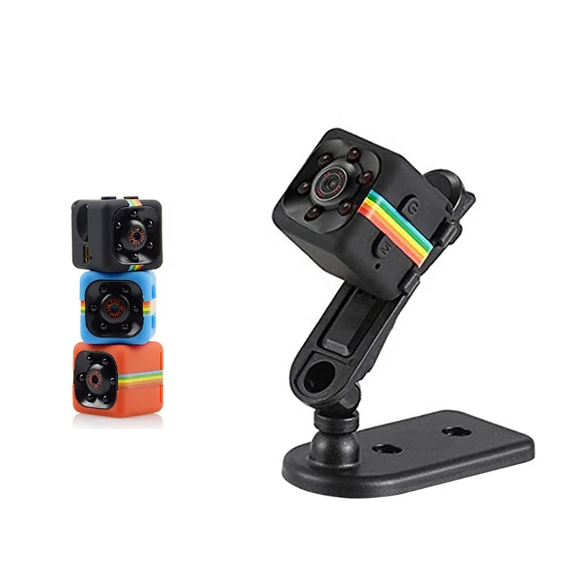 SQ11 720P 1080P HD Night Vision secured Usb Charger Small Wireless Mini Home Security Camera With 32GB sd card