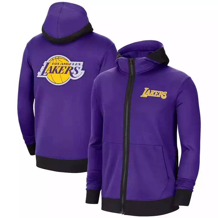 Free Shipping New Season America Men Jacket Coats Laker Bucks Nets Warriors Bull Basketball Jersey Hoodies