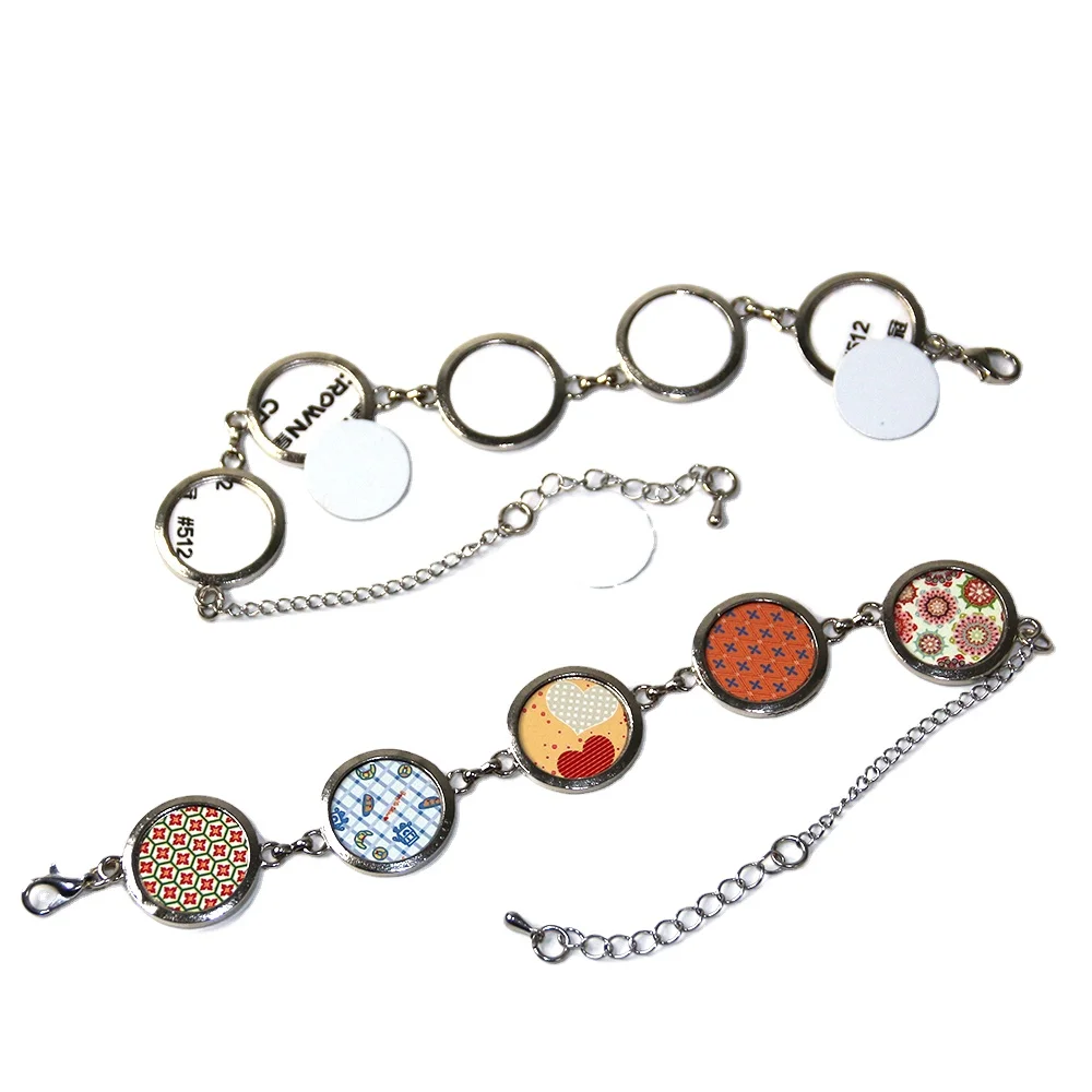Subbank Bracelet Sublimation Wholesale Sublimation Blank Zinc Alloy Personalized Pop Trending Bracelets
