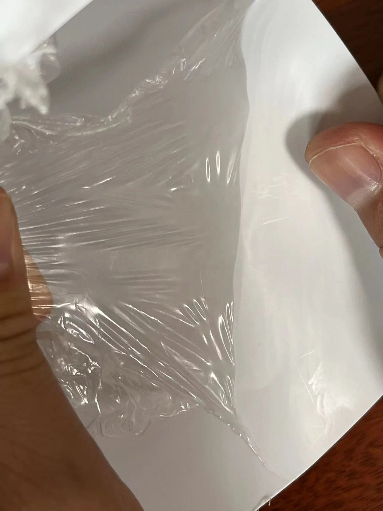 LDPE /PE Film Laminated Very Strongly Bonded on HIPS/Polystyrene /Styrene Sheet Roll