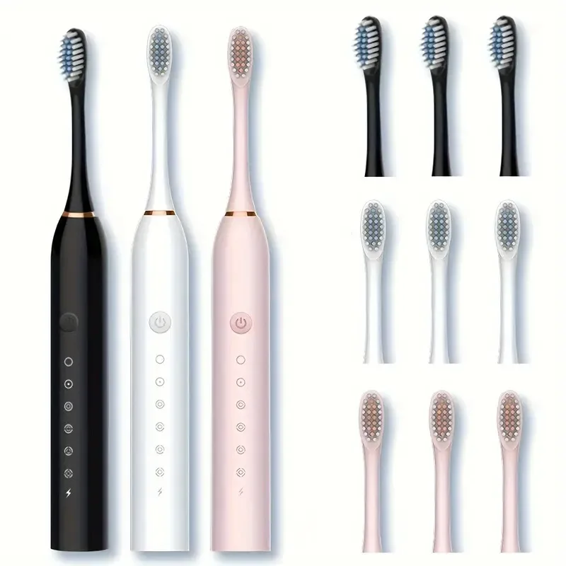 Customized High Quality Portable Travel Electric Toothbrush Type C Rechargeable Sonic X3 Electric Toothbrush