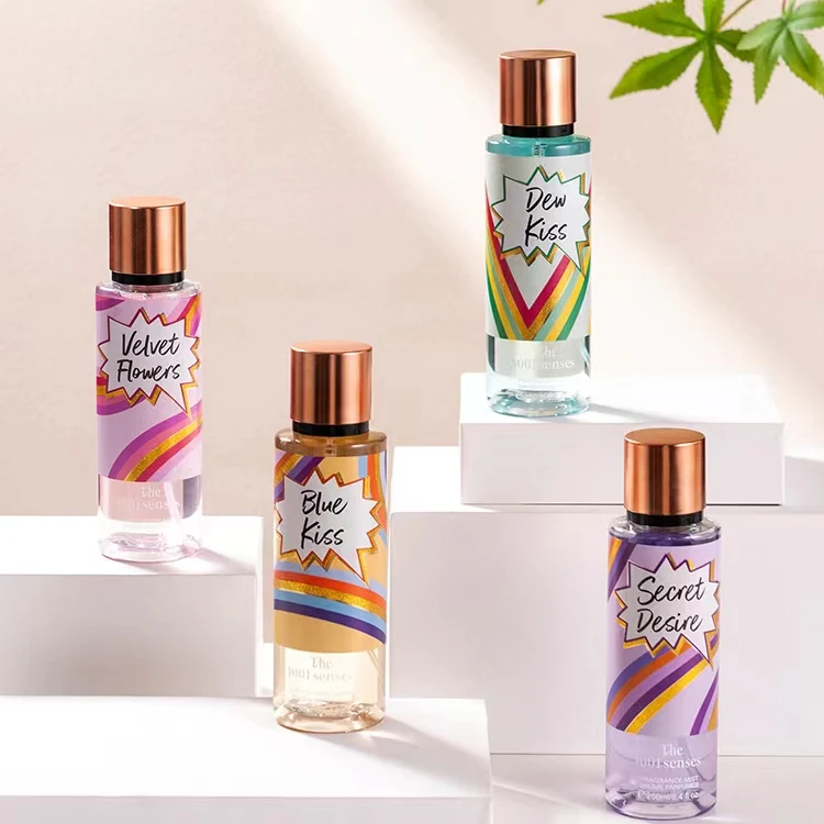 Women Wholesale Fragrance Mist 250 ML Lang Lasting Perfume Spray DEW KISS Nice Scents Natural Floral