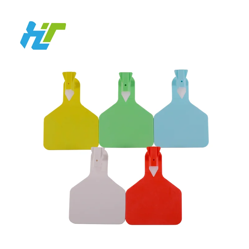 New Cattle Use Animal Ear Tag Plastic TPU Material Livestock Ear Tags For Farm Management