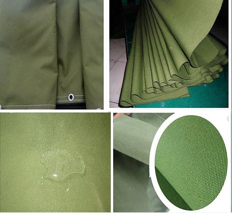 Hot sale PVC coated cover/tent fabric water resistant cotton/polycotton canvas fabric for totes  bags/shoes/tarpaulin