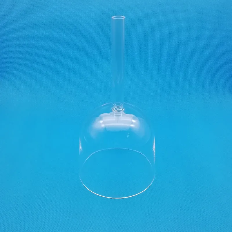 HUAFENG High purity clear quartz crystal singing bowl for concert with handle