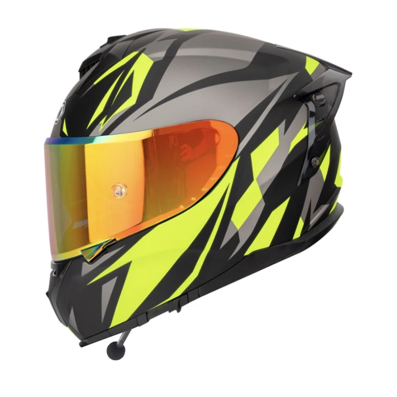 Motorcycle Helmet Blue tooth BT headsets Intercom double lens casco Modular capacetes Moto Racing helmets