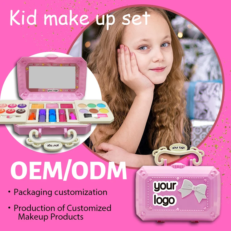 Прямая поставка с завода, набор для макияжа для девочек