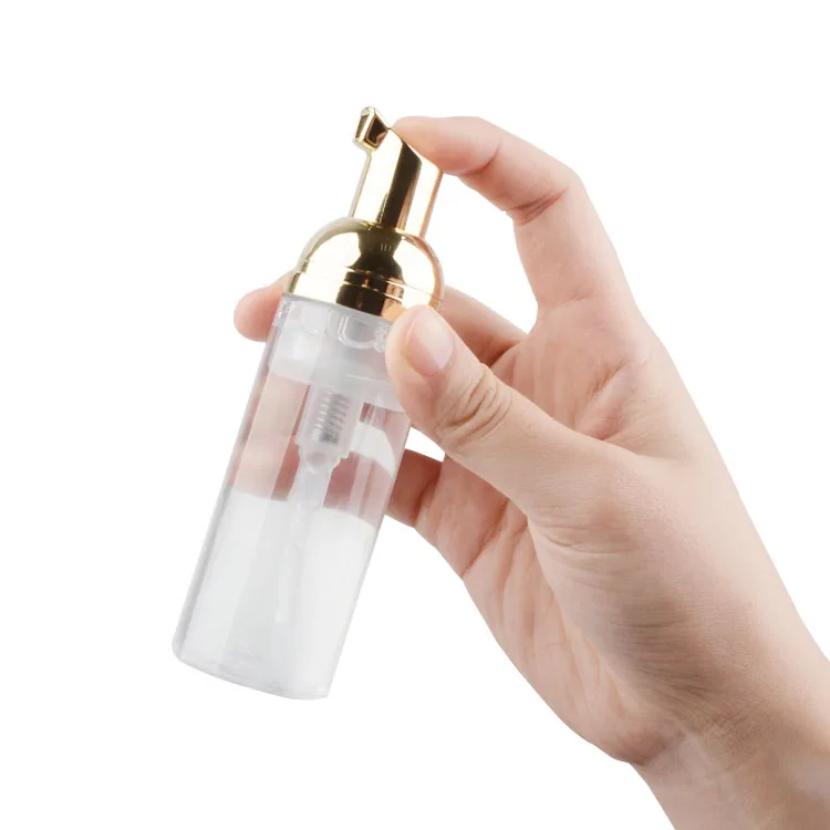 Foaming cleanser eyelash cleanser concentrate organic clear eyelash cleanser foam