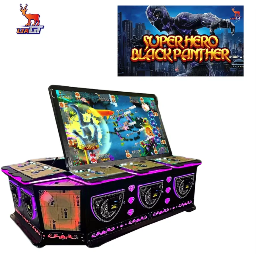 Монетный сенсорный экран игровой консоли Super Hero Black Panther игровой центр оборудование