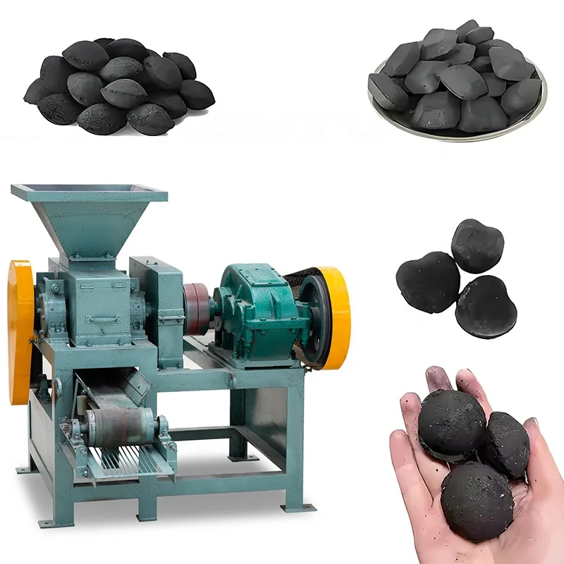 small scale wet dry ball pressing equipment barbecue bbq charcoal briquette press making machine price
