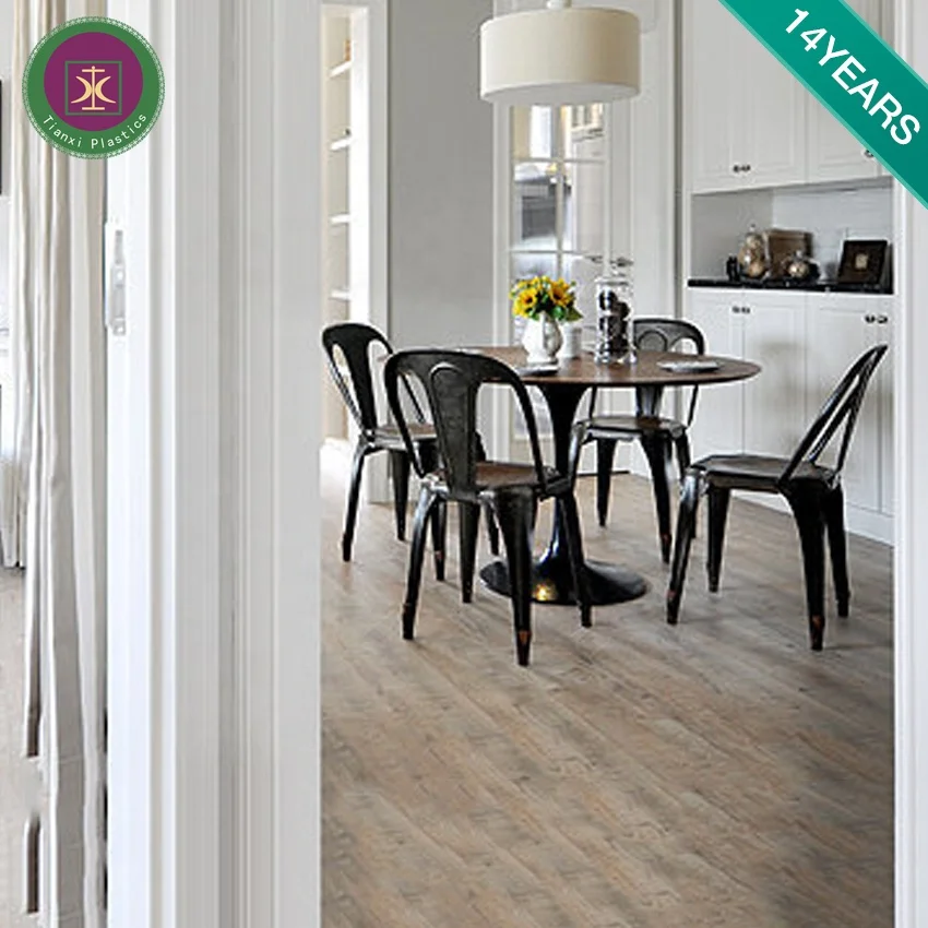 Professional design wood like laminate flooring pvc floor tiles
