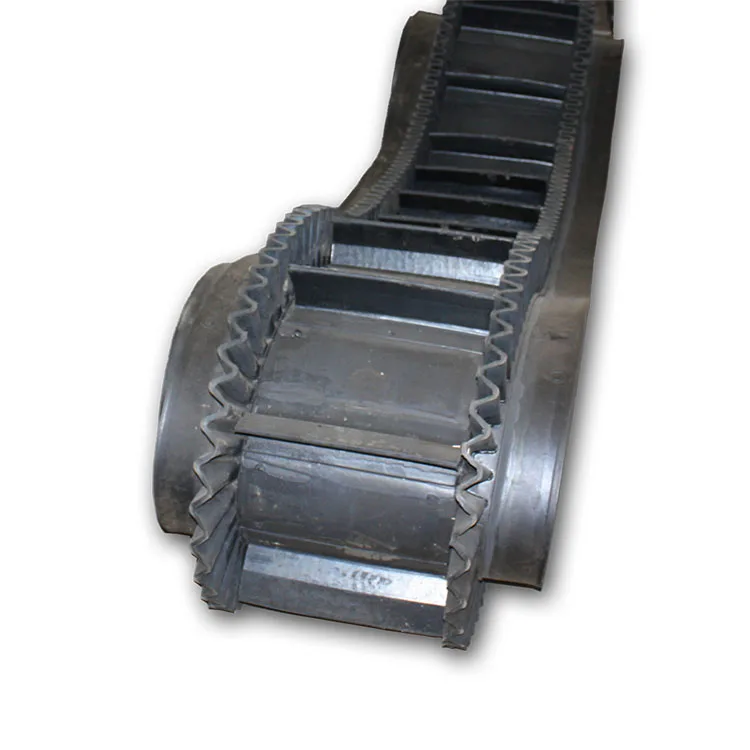 
Bevel skirt threaded conveyor belt wear-resistant material conveying splint conveyor belt 