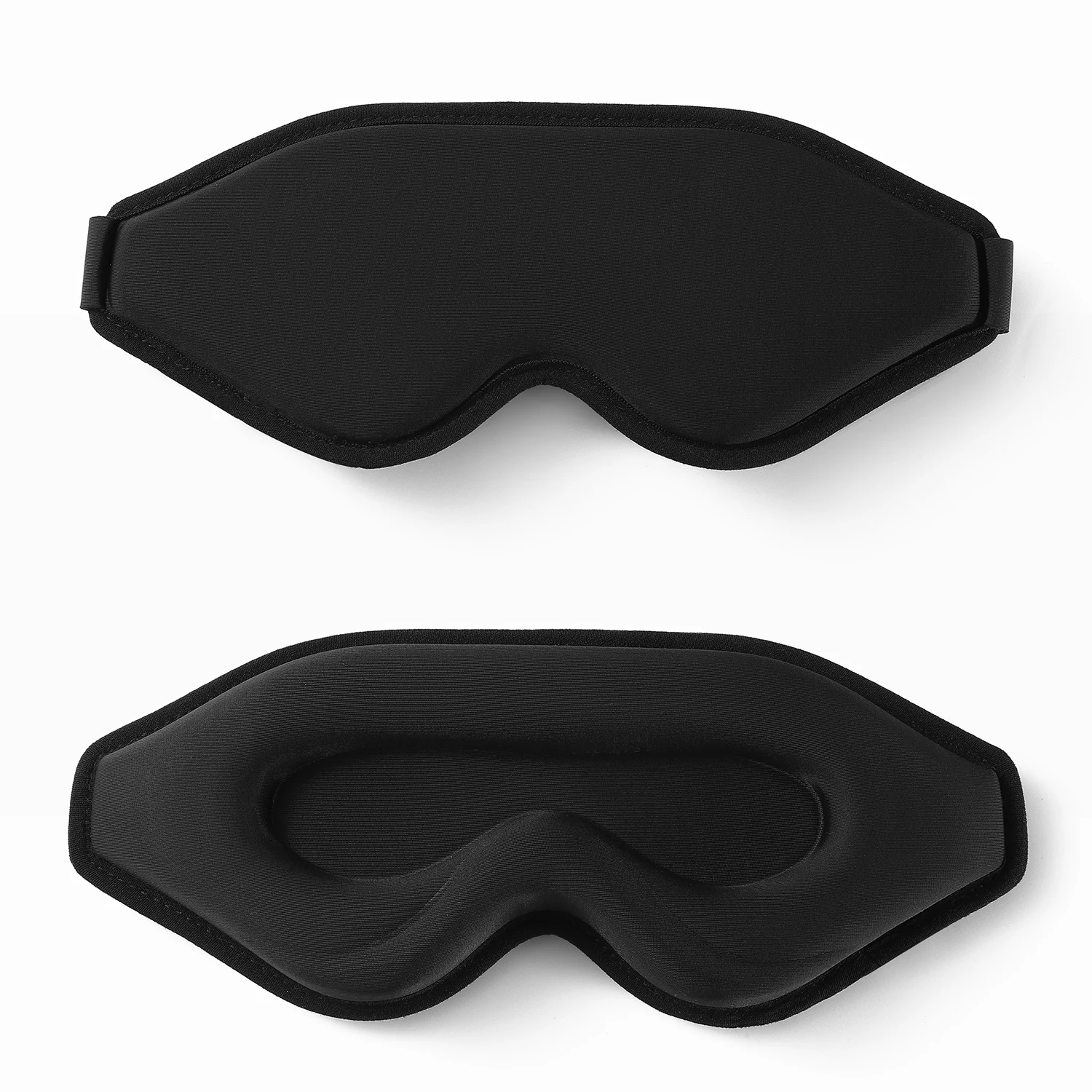 Bestseller 100% Blackout Light Shading Soft Sleeping Spandex Eye Mask for Women and Men