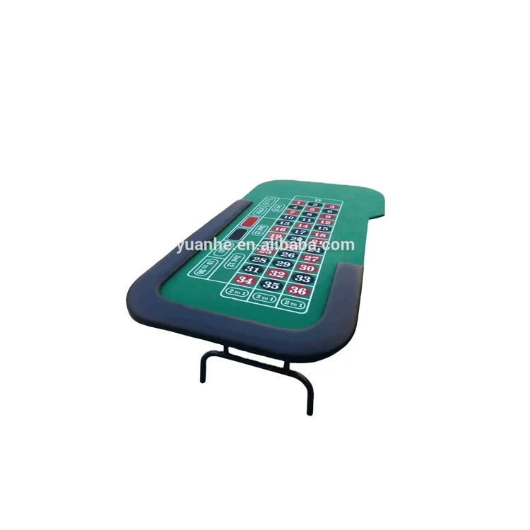 Roulette Table with Folding Legs PKTRLT-84