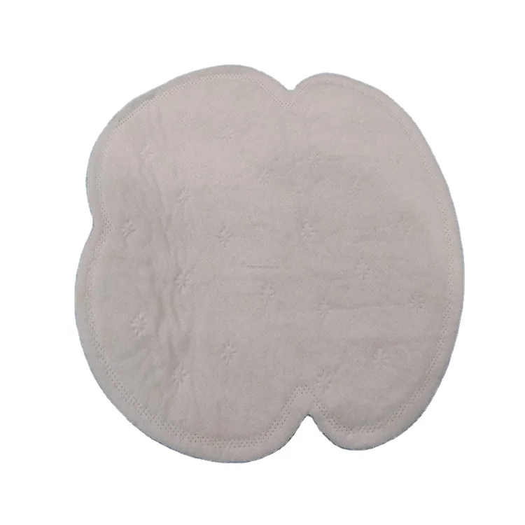 Disposable absorbent underarm armpit soft sweat pad