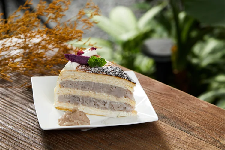 Taiwanese Fruit Puree Good Flavor Instant Organic Taro Puree Sweet Topping Bakery Ingredient 300g For Sale