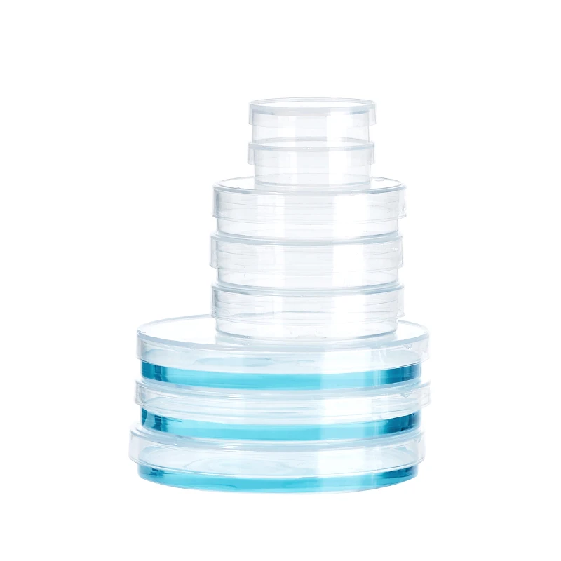 Wholesale Disposable Plastic 90*15mm Tissue Culture Plate Cell Culture Dish Sterilized 90mm Petri Dish for Lab