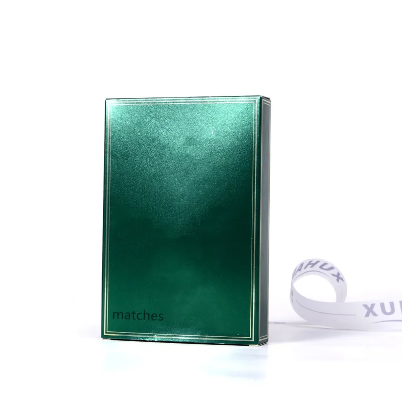 High Quality Wholesale Price Private Label Match Boxes Customized Fold Match Packaging Box UV Design Match Paper Box
