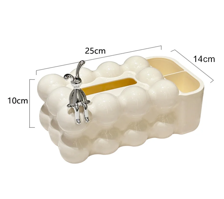 Tissue Holder Home Wet Tissue Storage Box Desktop Toilet Paper Storage Case Napkin Dispenser Plastic Tissue Box