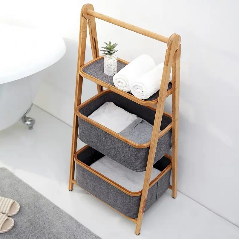 
Factory Direct Sales Free Installation Collapsible Kids Large Capacity Space Saving Storage Baskets 