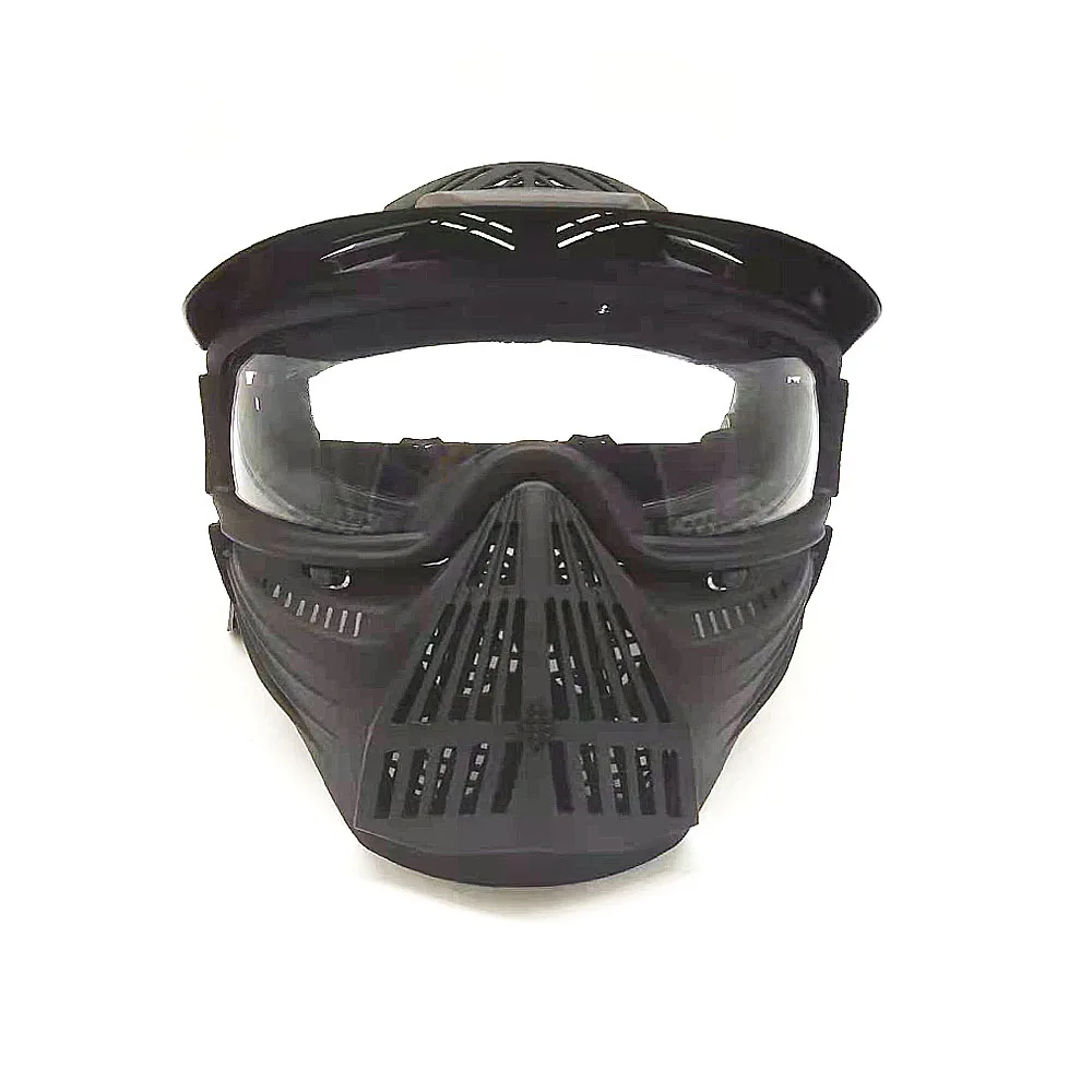 
A black character Khaki Army CS outdoor cross - country anti - dust anti - attack eye protection glasses cool mask 