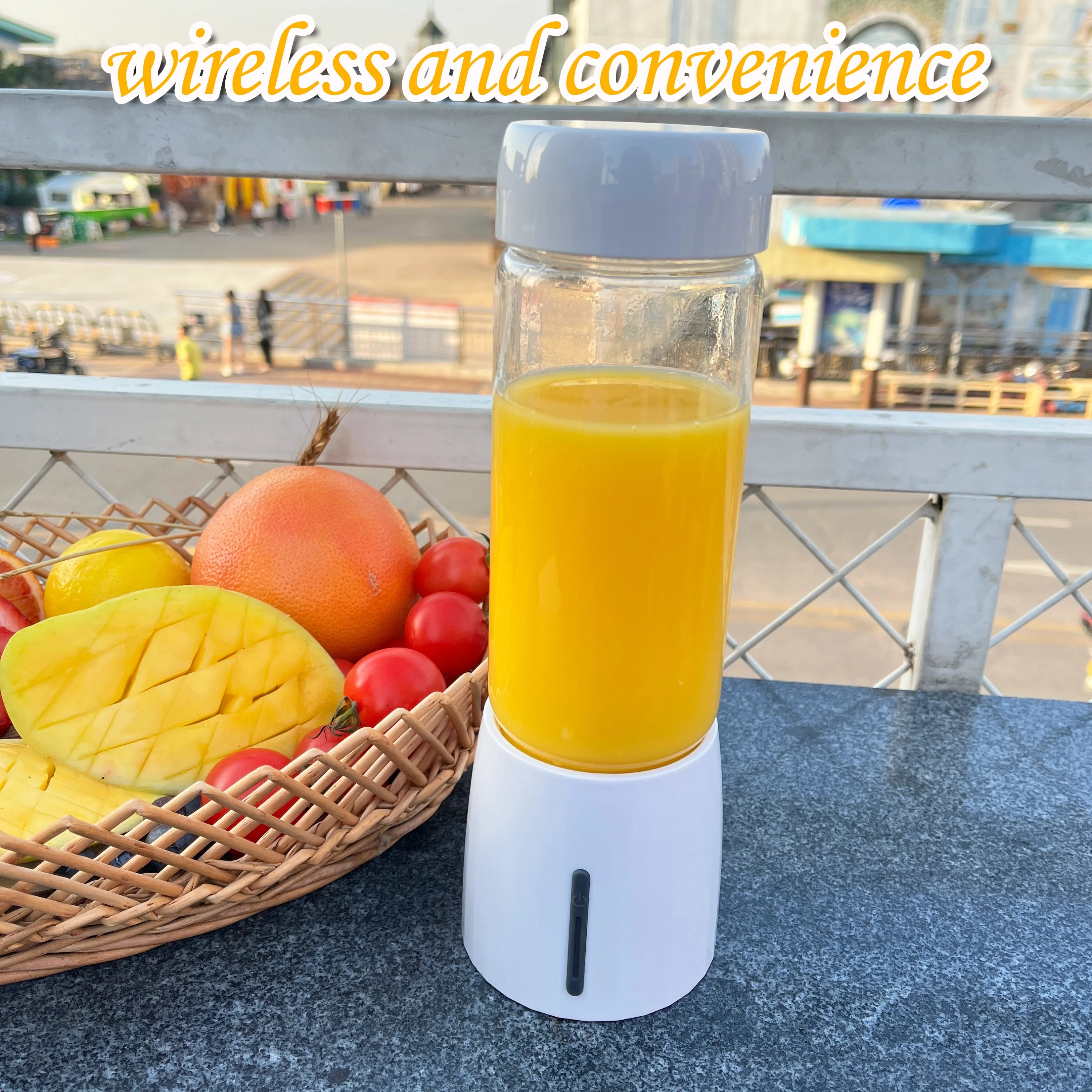 Personal mini blender juicer mixer smoothie maker high borosilicate glass blender portable juicer personal blender