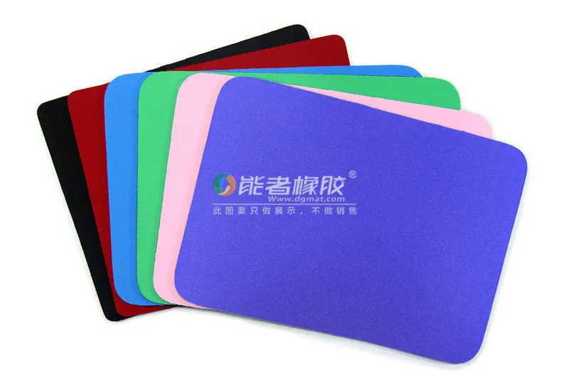 Custom blank sublimation mouse pad,rubber mousepad with silk-screen