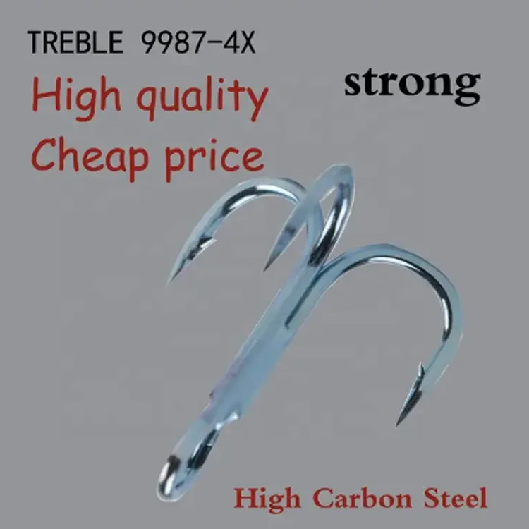 9987-4X STINGER TREBLE HOOKS treble hook fishing hook