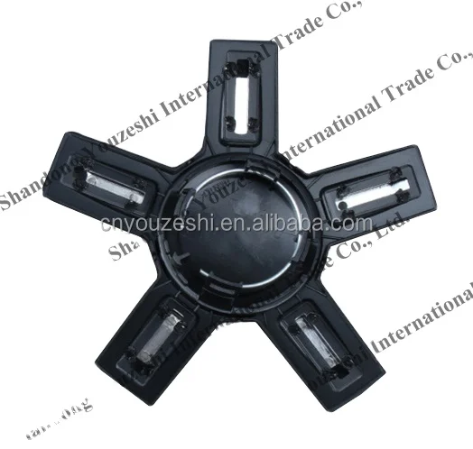 ABS five-jaw Wheel center cap Rim Hub cap dust Cover badge for Volkswagen