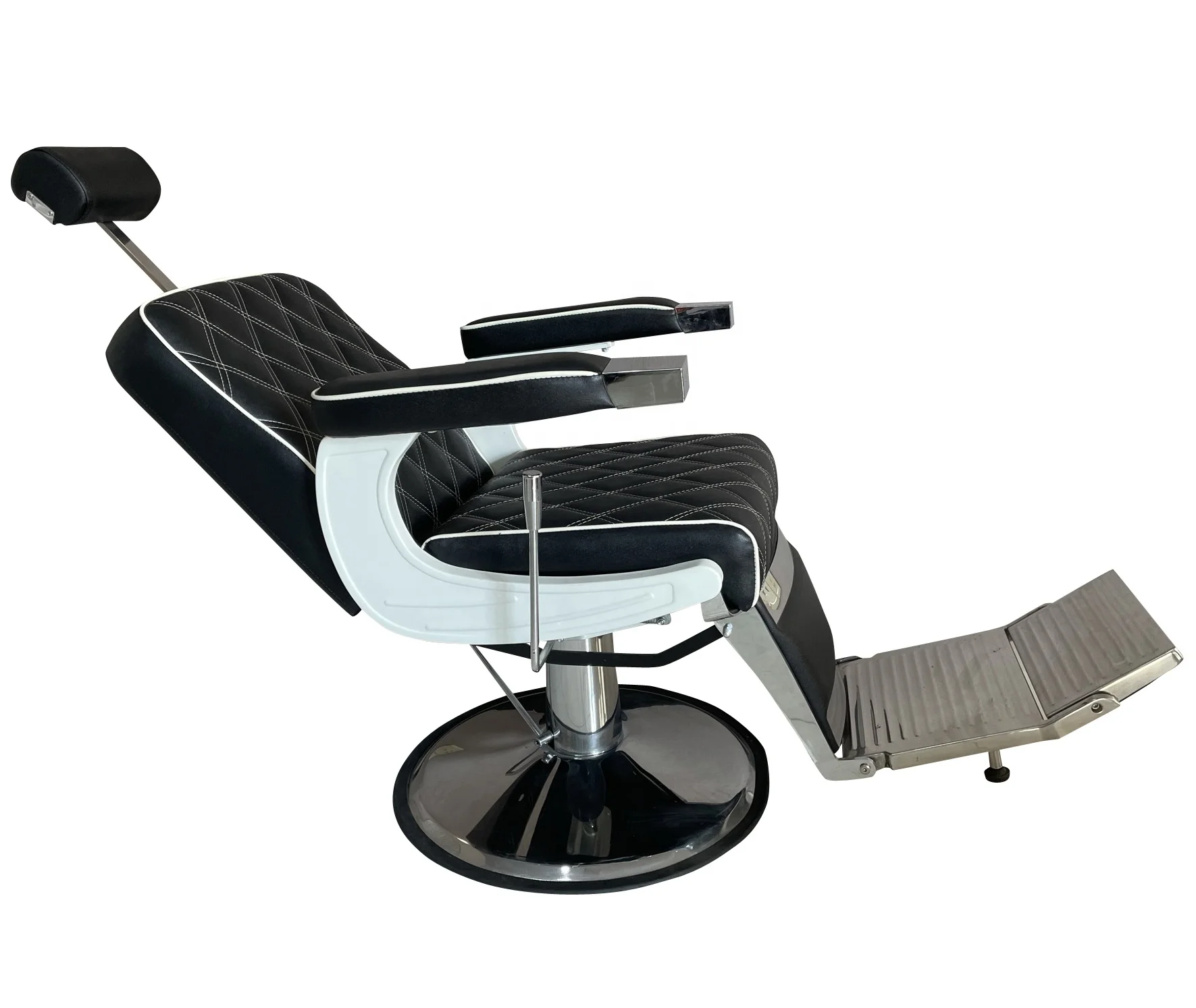 reclining barber chair salon furniture hair cutting chairs / barber chairs antique hair cut / massage hair cutting chairs