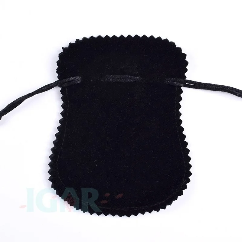 Small Velvet Drawstring Gifts Bag Pouches 9*12cm fit Necklace Bracelet Jewelry Package Presents Bags