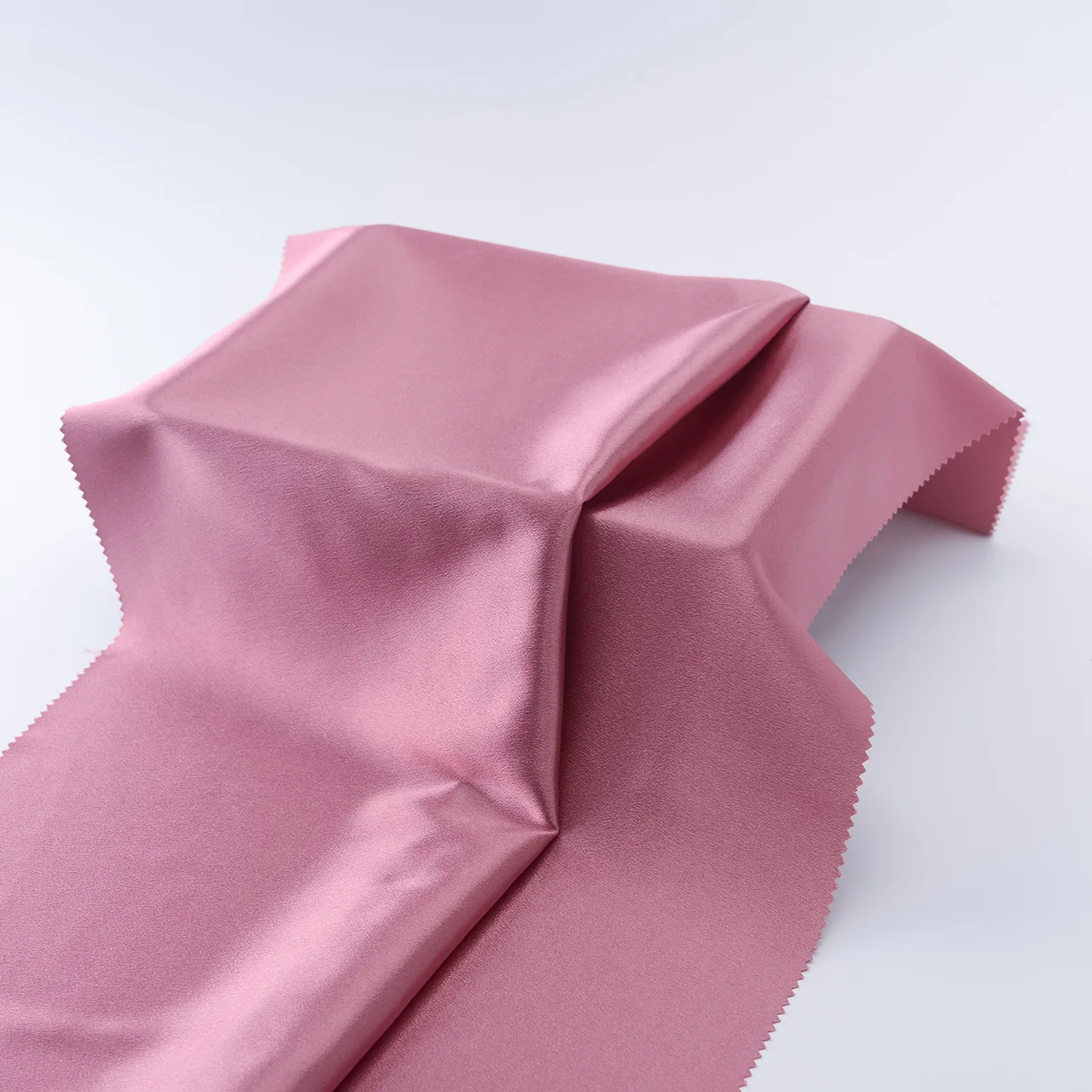 Factory cheap price polyester sparkling silk crystal satin fabric for summer dress