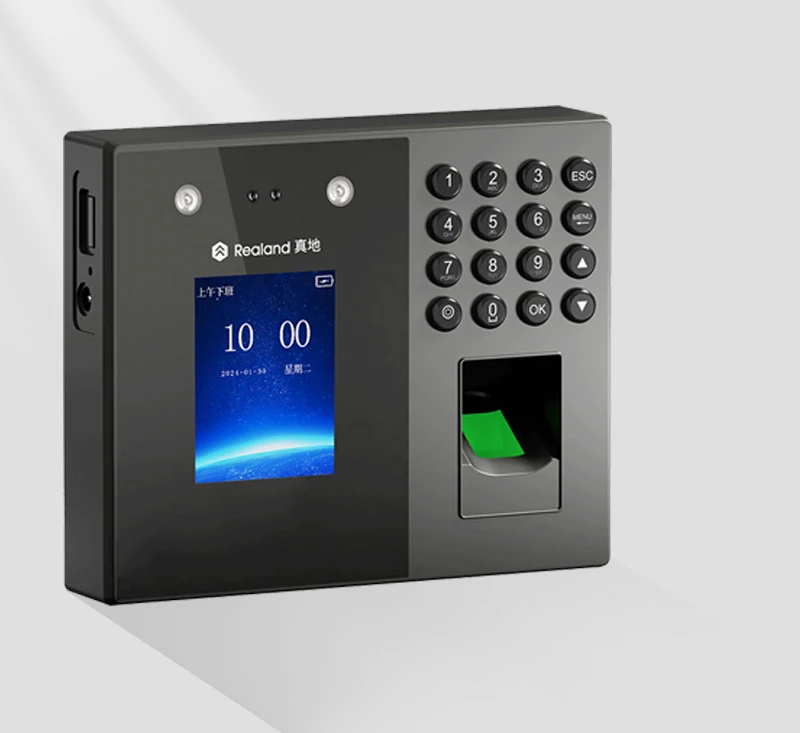 Time Attendance System Machine Biometric Face Recognition Fingerprint Palmprint Software Free USB Disk Drive Time Recorder