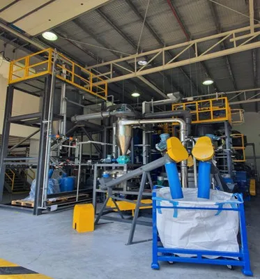 Hot Selling 500kg 1000kg 1500kg Per Hour Capacity Waste Lithium Ion Battery Recycling Machine