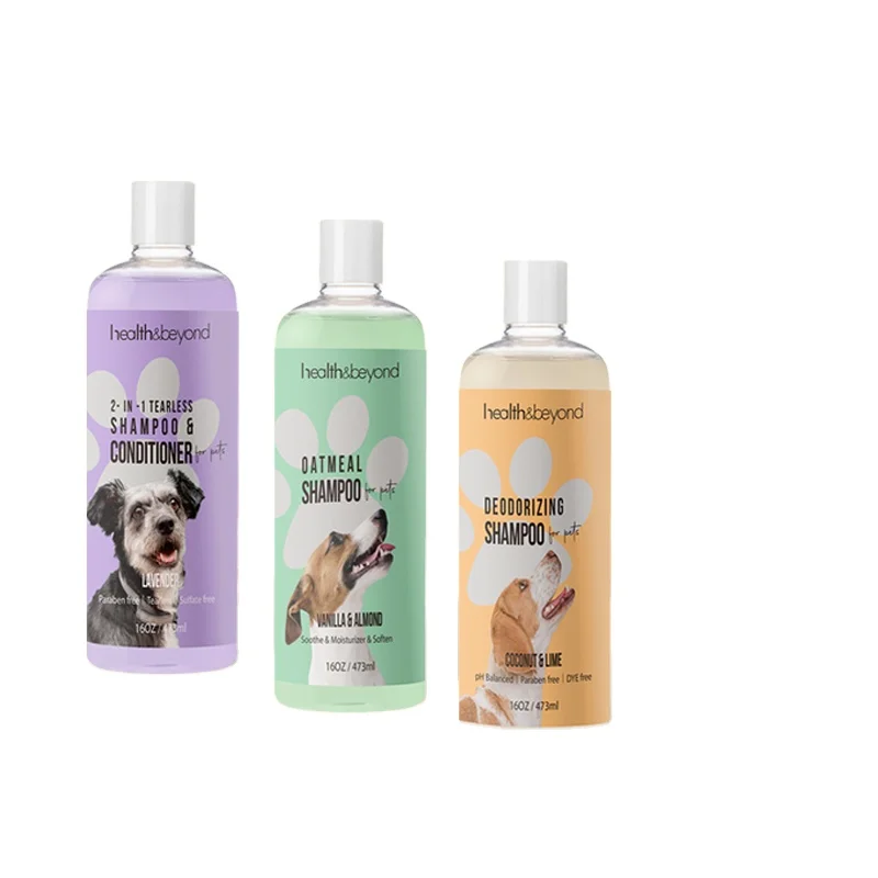 natural pet shampoo Eco-friendly Natural Smooth And Mild deodorizing Pet Cleaner Product 100% natural dog shampoos