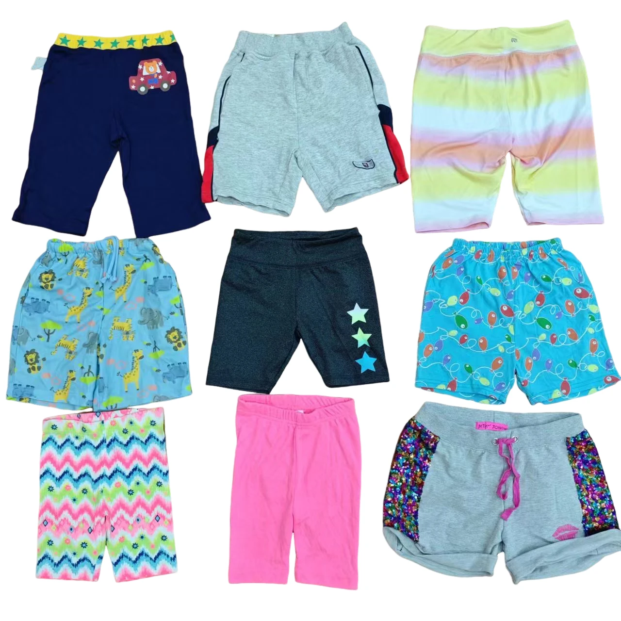 Leftover Wholesale shorts Mixed Cotton New Born Infant Baby Boys Girls Overrun Clothes Pants cheap denim jeans