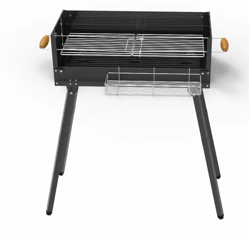 Smokeless Outdoor New Portable Barbecue Charcoal Barbecue Courtyard Homemade Bbq Stove Foldable Barbecue Stainless Steel Grill