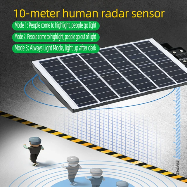 New solar outdoor lamp garden lamp outdoor waterproof home human induction LED high-brightness solar lighting street lamps