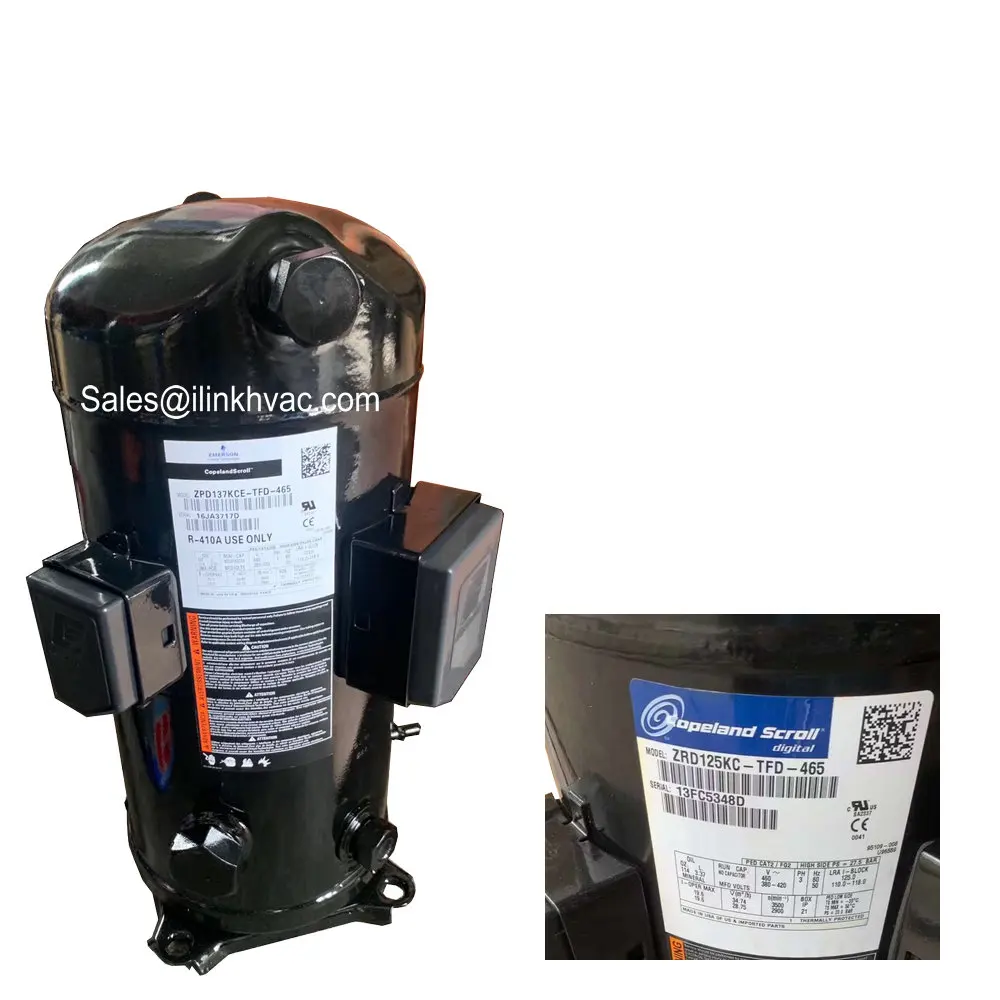 copeland scroll zpd91kce-tf7-130 copeland digital air compressor for car auto pump portable