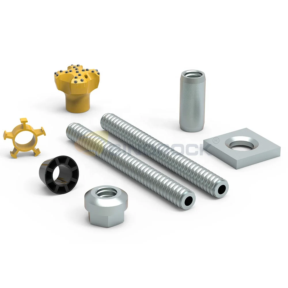 SINOROCK SDA самосверлящий анкерный болт микросвай R32 R38N T30 T40 гальванизированная грунтовая гвоздь