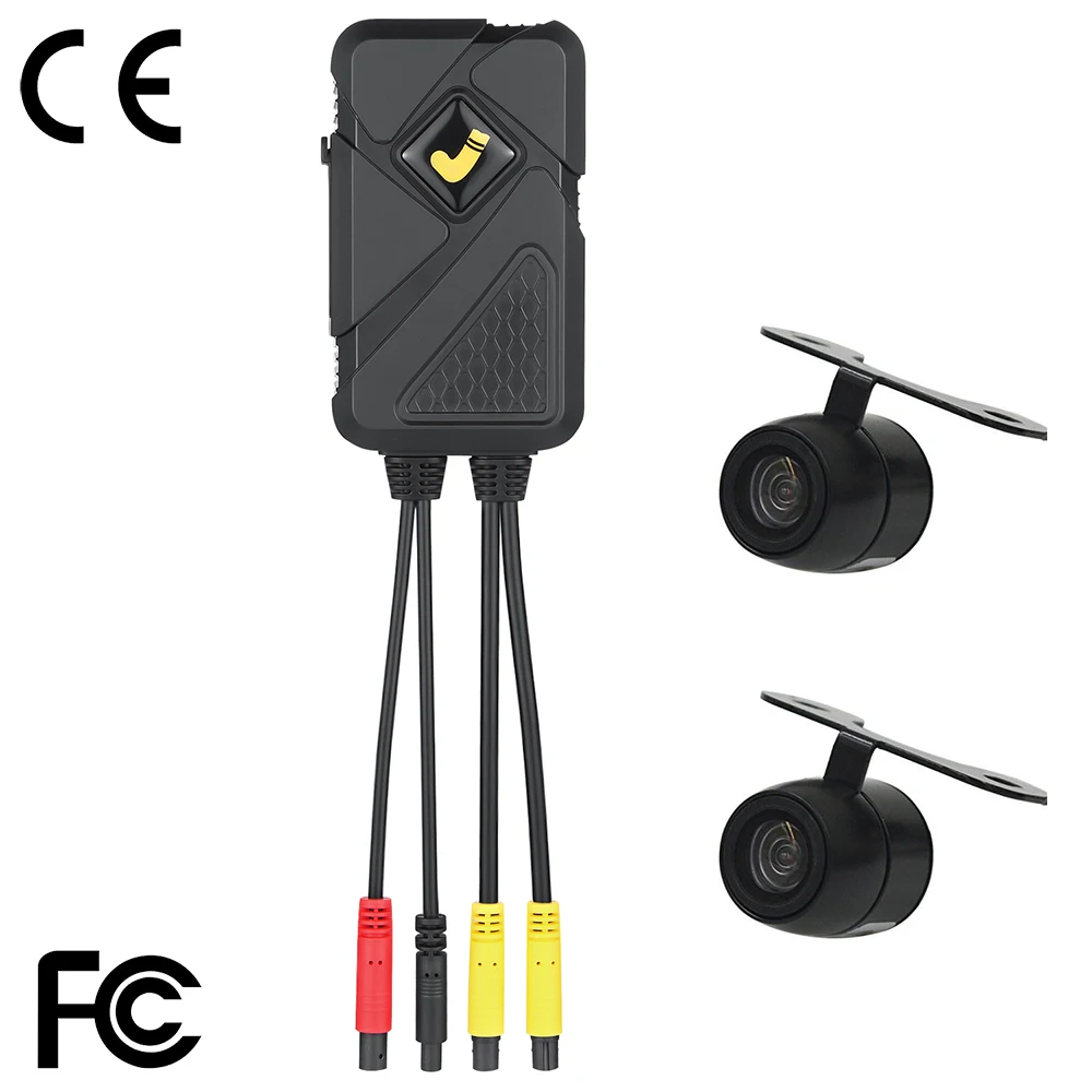 Motorbike camera GPS wifi black box 2 Channel 1080P FHD Recording WIFI APP For motorbike, ATV and racing Motorcycle