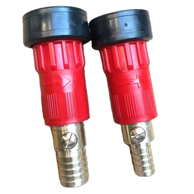 Production of adjustable plastic and brass fogger nozzle direct flow and rain flow fire nozzle firefighting nozzle