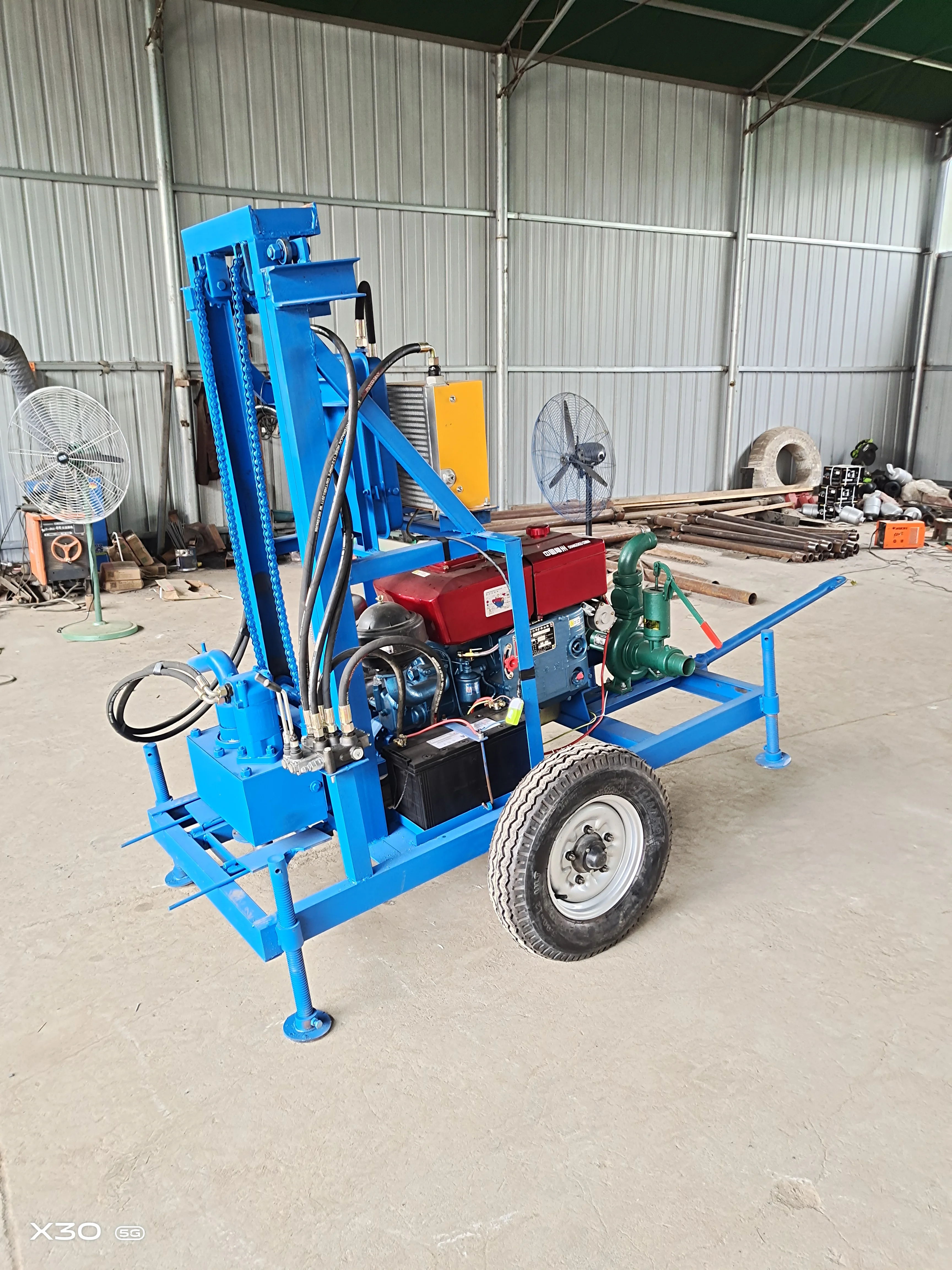 Best-selling diesel drilling machine price/water well drilling rig