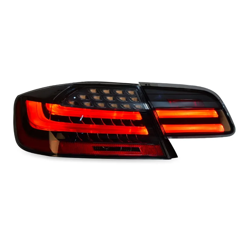 Muhuang Modified LED Taillights Car Tail Lamp Tail light For BMW E92 Smoke Color with Turning Signal Brake Light High Quality