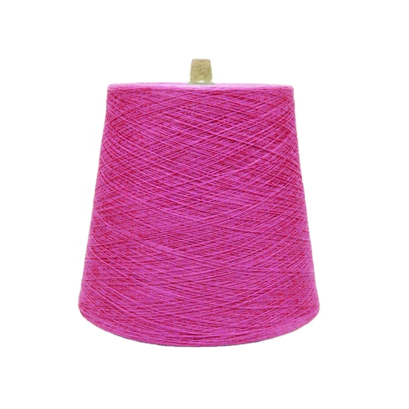 regenerated cotton polyester open end socks yarn