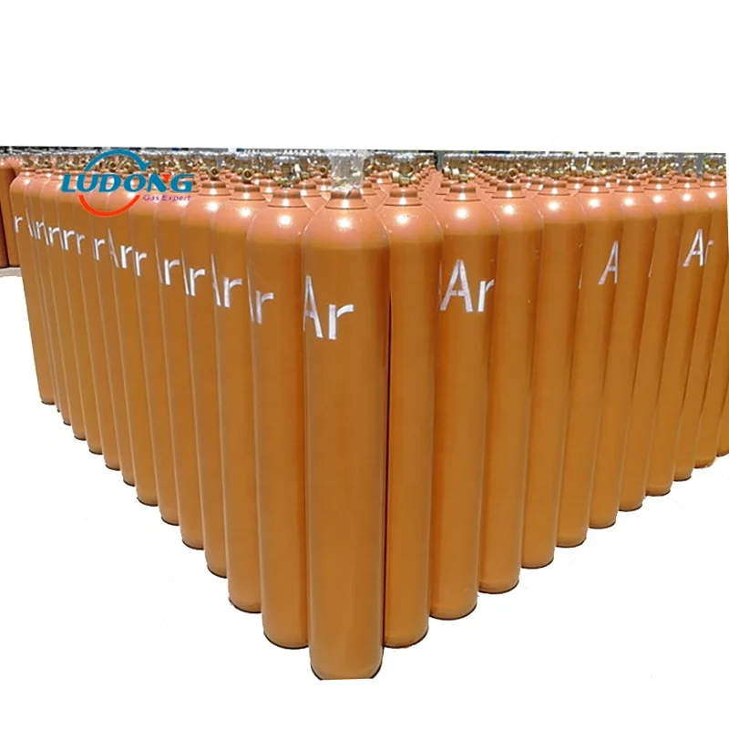 50 Liter Argon Gas Cylinders 99.999% Purity Argon Gas Prices